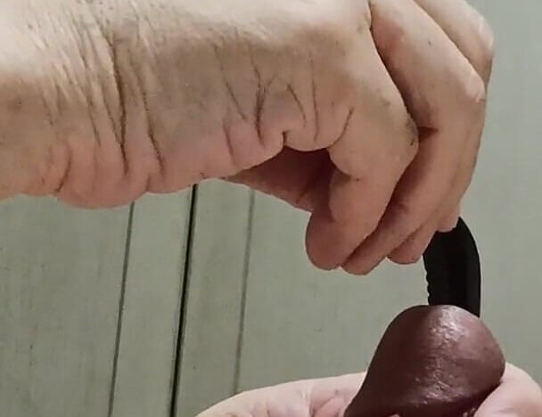 Aoyama Takashi Solo Urethral Sounding and Masturbation