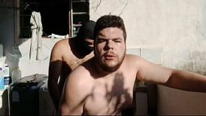 Secret Yard Rendezvous with Three Latino Bears