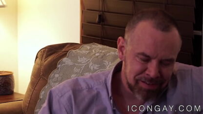 Mature gay scene: bearded jock pounds Max Sargent