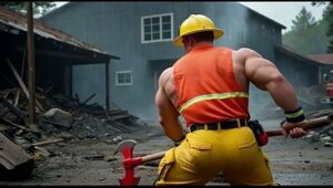 Two Men in Uniforms Explore Each Other
