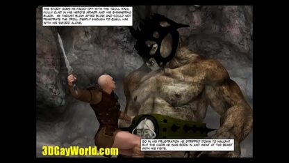 Bareback Quest in a 3D Gay Fantasy Kingdom