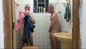 Handjob After a Bath with Carmona and His Older Partner