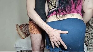Gorgeous desi bhabhi gets rough anal with hubby in Hindi